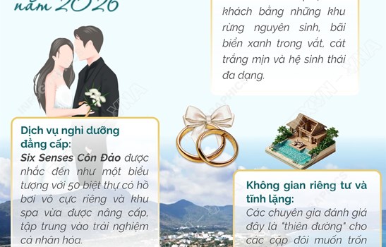 Côn Đảo - top 5 điểm đến trăng mật tuyệt nhất năm 2026