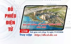 DIC Group triển khai bỏ phiếu ĐHĐCĐ online từ 17/4, kèm chính sách tặng tiền cho cổ đông