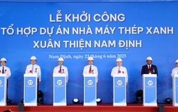 Khởi công siêu dự án thép 98.000 tỷ đồng tại Nam Định: Tham vọng sản xuất thép cho vỏ ô tô, vũ khí lần đầu có ở Việt Nam