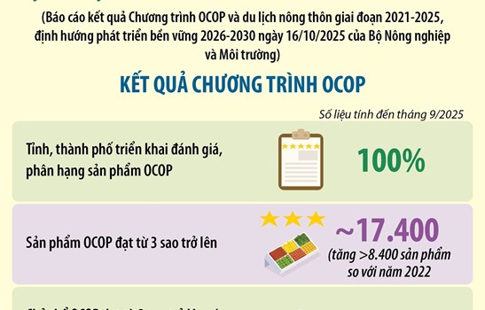 OCOP: Động lực phát triển kinh tế nông thôn