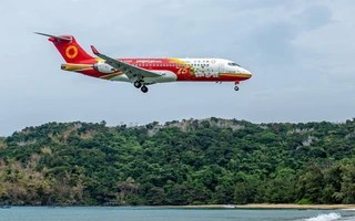 Vietjet chuẩn bị đưa máy bay COMAC trở lại khai thác tuyến Côn Đảo sau một tháng tạm dừng