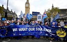 Hàng ngàn người Anh biểu tình đòi tái gia nhập EU