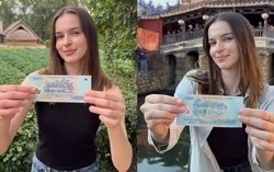 Du lịch theo “bản đồ tiền Việt”, cô gái Belarus ngỡ ngàng trước vẻ đẹp đời thực