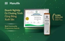 Từ bảo hiểm đến ESG: Vì sao Manulife Việt Nam được vinh danh ở giải thưởng toàn cầu?