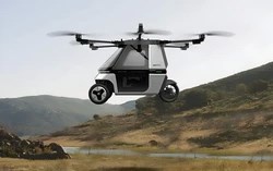 Xe máy bay 3 bánh giá 1,8 tỷ đồng: Mới ra mắt đã mở bán online, ai cũng có thể sở hữu