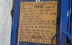 TP HCM: “Hẻm bom hàng” khiến shipper lao đao, dân treo biển cảnh báo khẩn