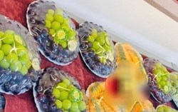 Nho Hàn Quốc giá 4,5 triệu/3 chùm gây tranh cãi, Quản lý thị trường Lạng Sơn vào cuộc