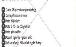 Công an Nghệ An cảnh báo: Dữ liệu cá nhân, tài khoản ngân hàng, thẻ tín dụng bị rao bán tràn lan trên nhóm kín