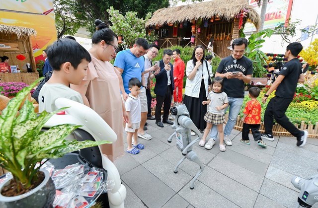 Khai mạc đường hoa Vũ Khúc Xuân Bính Ngọ 2026: Không gian xuân kết nối di sản và cộng đồng - Ảnh 8