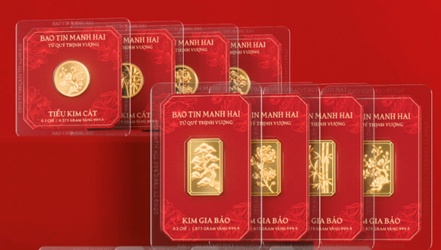 Vàng mini 0,1 chỉ “gây sốt” dịp Thần Tài 2026 - Ảnh 1
