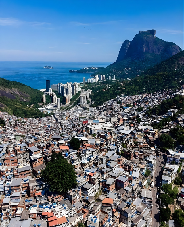 To&agrave;n cảnh khu ổ chuột Rocinha