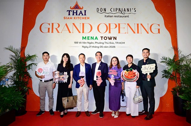 Menas mở rộng hệ sinh thái F&amp;B với 2 nhà hàng Thai Siam Kitchen và Don Cipriani’s tại TP.HCM - Ảnh 1