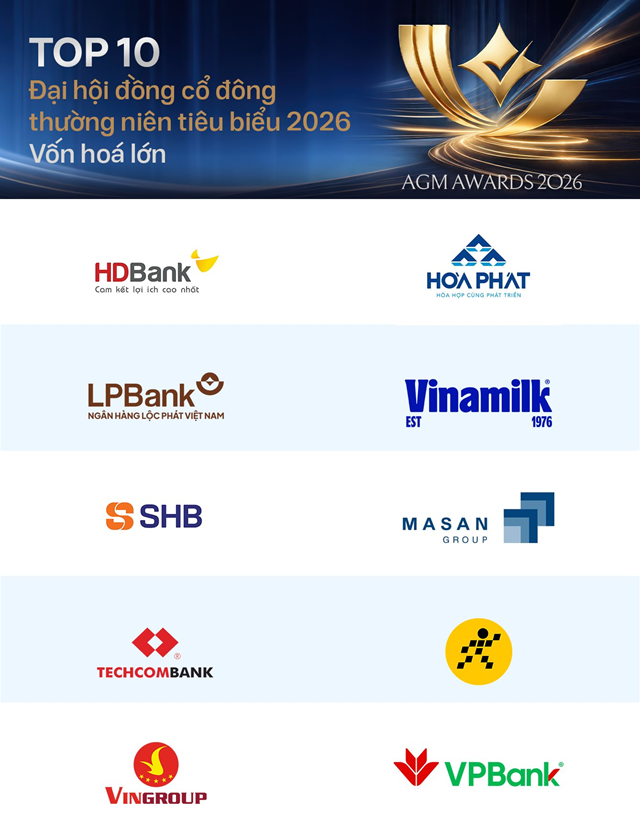 AGM Awards 2026: Cuộc đua chuẩn mực quản trị và minh bạch hóa đại hội cổ đông - Ảnh 1
