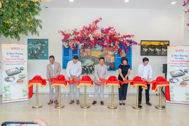 Lễ ra mắt Yum Food Village tại VinWonders Nam Hội An - Ảnh 1