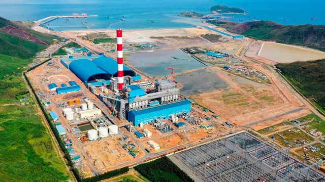 To&agrave;n cảnh Trung t&acirc;m Điện lực Quảng Trạch. Ảnh: Ng.Tuấn (EVN).