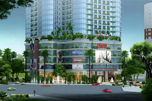 6 tầng thương mại c&ugrave;ng thang cuốn v&agrave; 3 tầng hầm để xe sẽ l&agrave; điểm đến mua sắm, vui chơi cho cư d&acirc;n trong v&ugrave;ng.