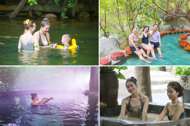 Ngoài công viên nước với loạt trò chơi sôi động, du khách khi đến Khu du lịch Núi Thần Tài cũng không thể bỏ qua các dịch vụ chăm sóc sức khoẻ “đỉnh của chóp”, đặc biệt rất hiếm và khó nơi nào sánh được.