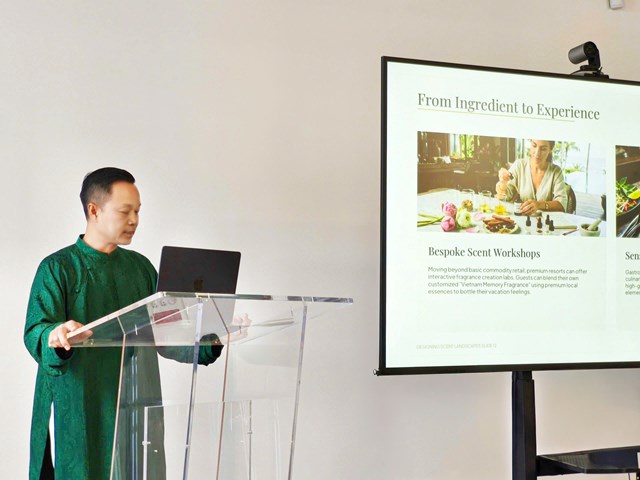 HỘI THẢO “MÙI HƯƠNG TRONG DU LỊCH” – CƠ HỘI HỢP TÁC GIỮA UNICA VÀ MENAS GROUP - Ảnh 3