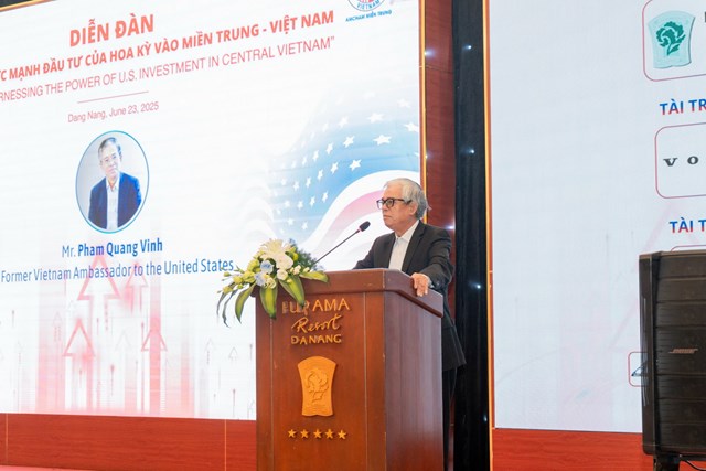 &Ocirc;ng Phạm Quang Vinh - Nguy&ecirc;n Đại sứ Việt Nam tại Hoa Kỳ chia sẻ về quan hệ s&acirc;u sắc giữa hai nước.