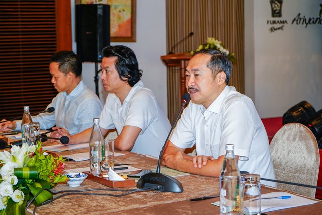 Ông Cao Trí Dũng phát biểu khai mạc hội nghị.