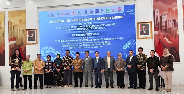 CT Group c&ograve;n tiến h&agrave;nh k&yacute; kết hợp t&aacute;c với 8 Đại học h&agrave;ng đầu Indonesia