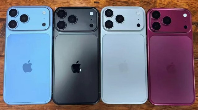 C&aacute;c m&agrave;u sắc được dự đo&aacute;n của iPhone 18 series. Nguồn: Sonny Dickson