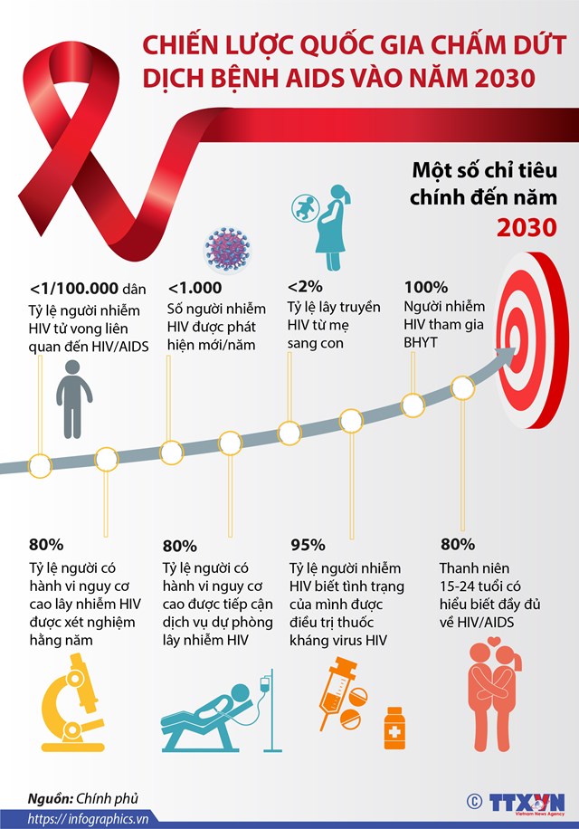 Chiến lược Quốc gia chấm dứt dịch bệnh AIDS v&#224;o năm 2030 - Ảnh 1