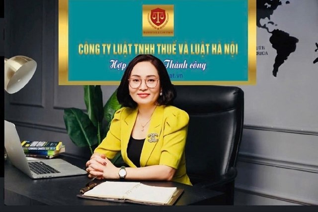Luật sư Nguyễn Thị Thu Ho&agrave;i &ndash; Gi&aacute;m đốc C&ocirc;ng ty Luật TNHH Thuế v&agrave; Luật H&agrave; Nội. Ảnh: NVCC