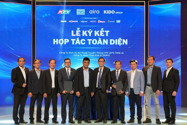 Li&#234;n doanh AIRO – kết hợp giữa Tập đo&#224;n KIDO v&#224; HTV-TMS – vừa ch&#237;nh thức k&#253; kết hợp t&#225;c to&#224;n diện - Ảnh 1