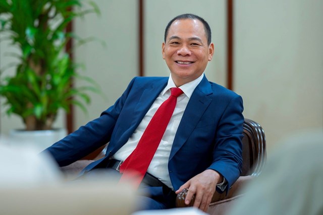 Tỷ ph&uacute; Phạm Nhật Vượng hiện c&oacute; khối t&agrave;i sản 18,1 tỷ USD