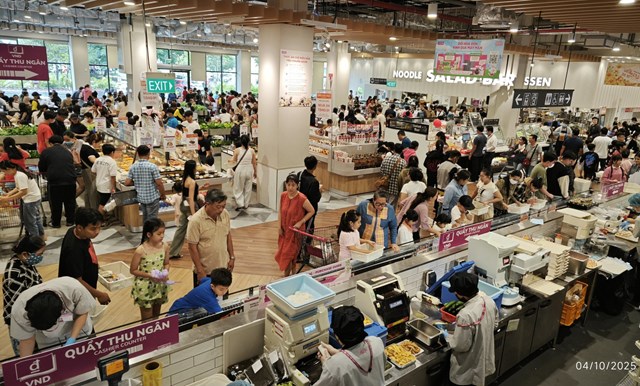 Một góc Aeon Mall Tân An