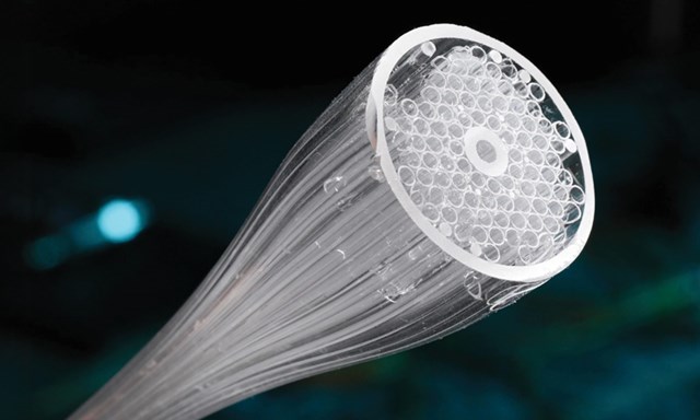 Một ví dụ về sợi lõi rỗng (HCF). Nguồn: EPFL