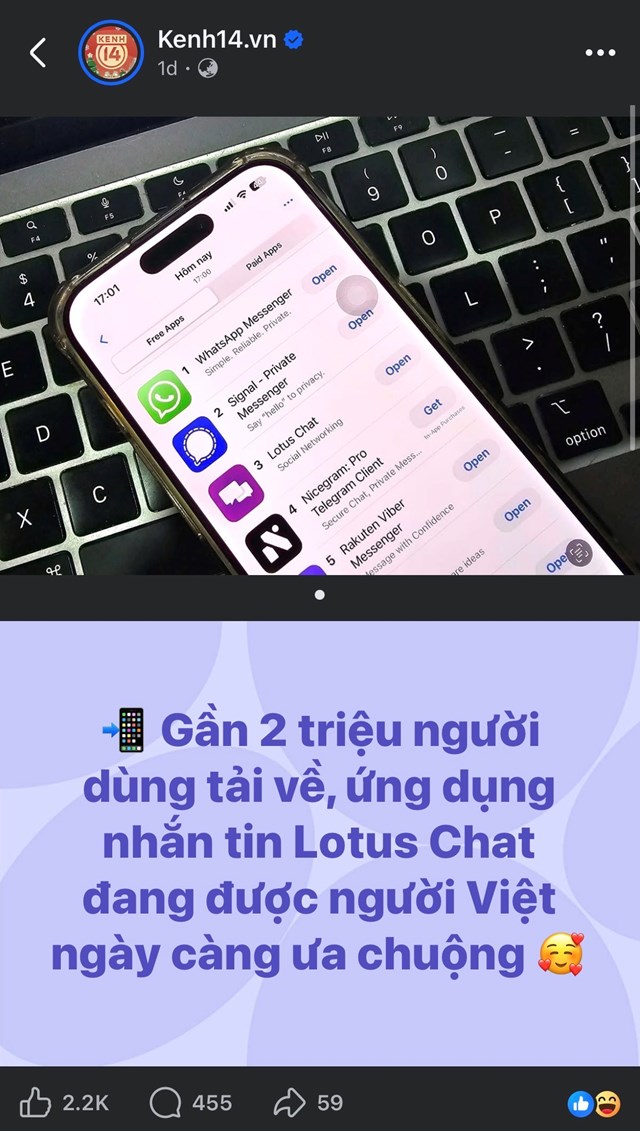 Lotus Chat thăng hạng nhanh trên App Store và Google Play, cho thấy xu hướng ưu tiên bảo mật của người dùng Việt - Ảnh 5