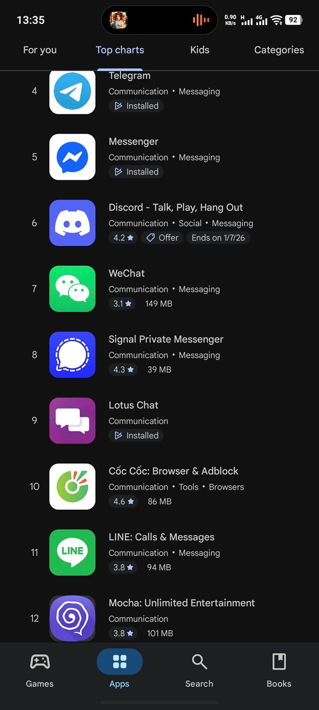 Lotus Chat thăng hạng nhanh trên App Store và Google Play, cho thấy xu hướng ưu tiên bảo mật của người dùng Việt - Ảnh 3